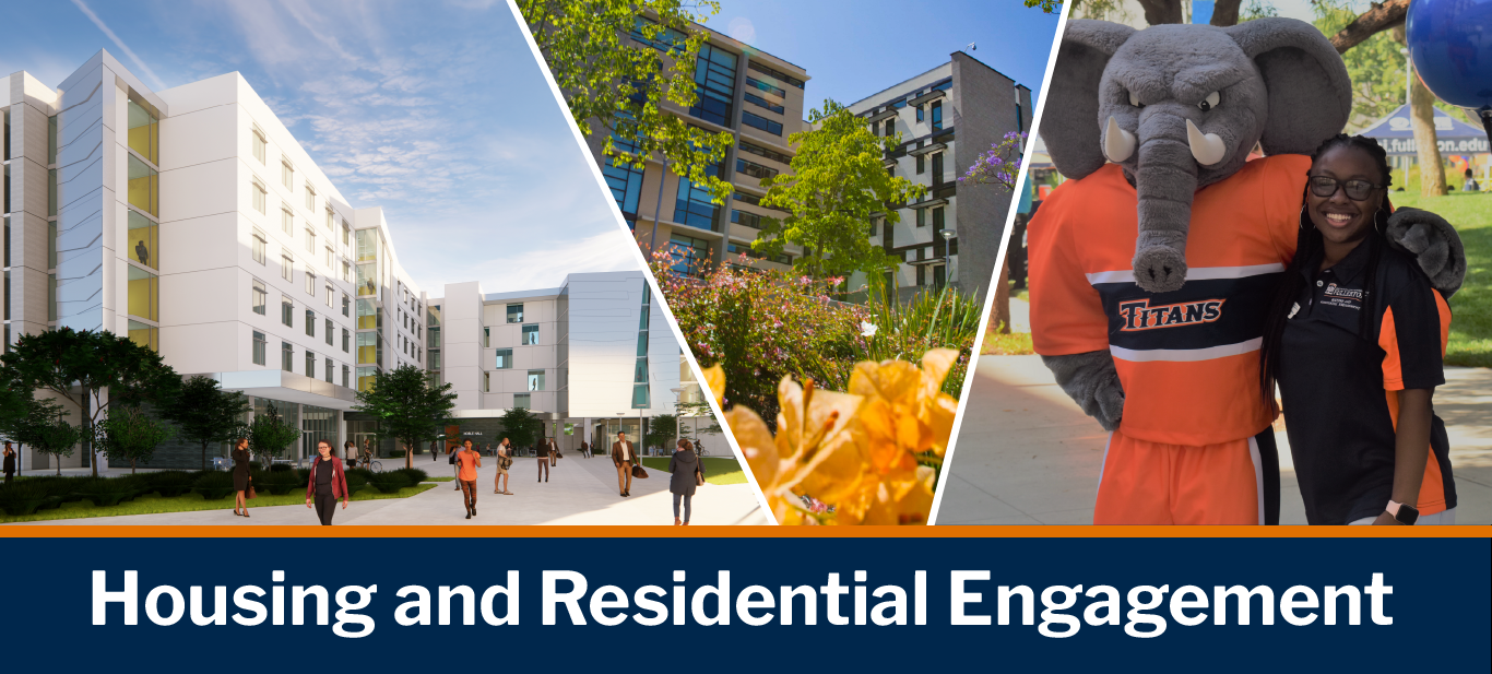 Housing and Residential Engagement banner